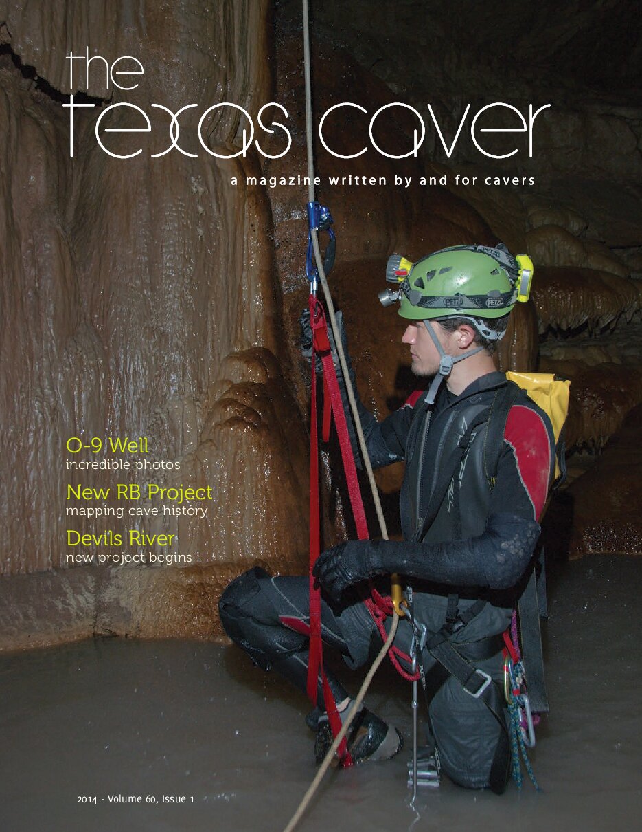 Cover of The Texas Caver, Q1 2014